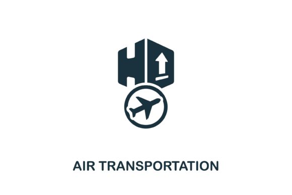 Air Transportation Icon: A Versatile Design Element for Modern Web and Graphic Projects