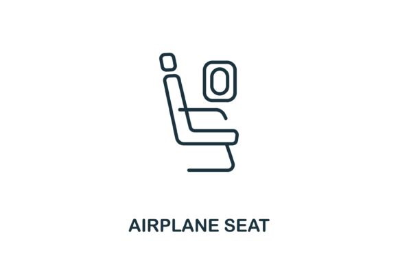 Airplane Seat Icon from Airport Collection