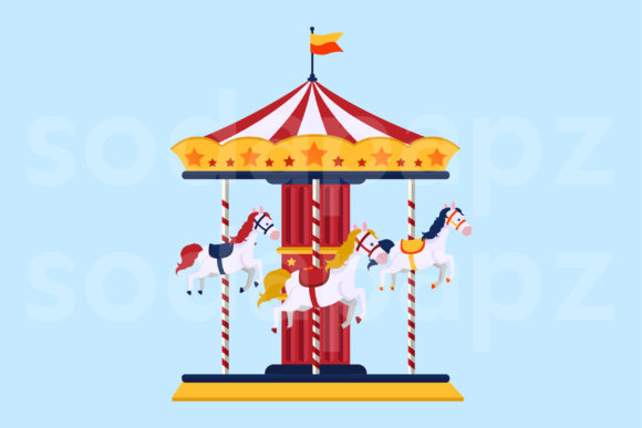 Carnival Fest - Carousel: A Visual Asset for Modern Design Needs
