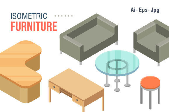 Design with Depth: Exploring Furniture Isometric