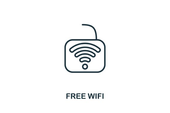 Exploring the Free Wifi Icon from Airport Collection: Design, Use, and Impact