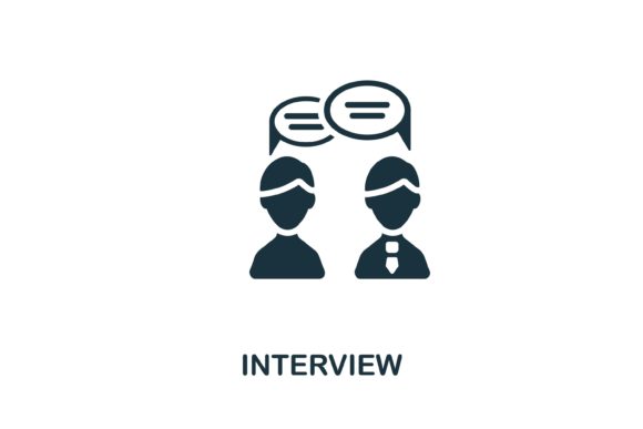How the Interview Icon Simplifies Visual Communication in Recruitment and Business Design