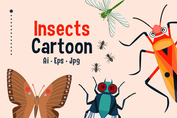 Insect Animals: Versatile Vector Art for Every Creator