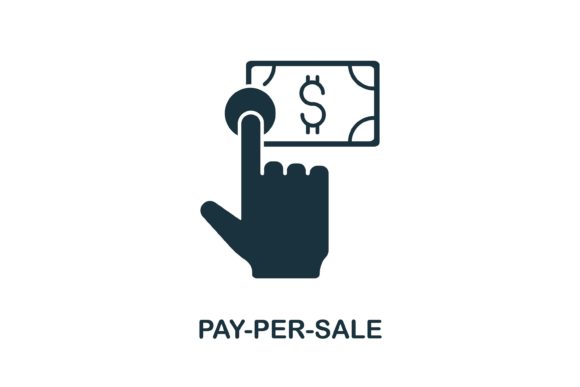 Pay-Per-Sale Icon: A Visual Asset for Modern Design