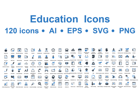 The Power of Beautifully Designed Education Icons in Modern Design Projects
