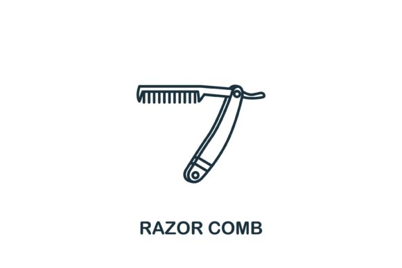 The Razor Comb: A Versatile Design Element for Modern Visual Communication