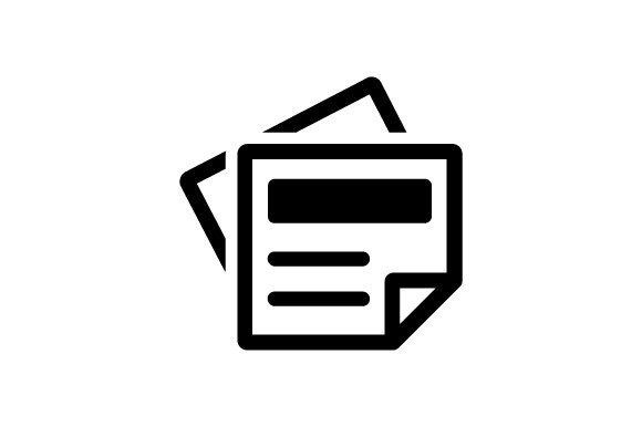 Unlocking Design Potential with the Newspaper Icon: A Versatile Visual Asset